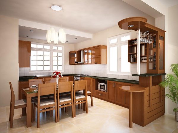 Nội thất gỗ sồi nga