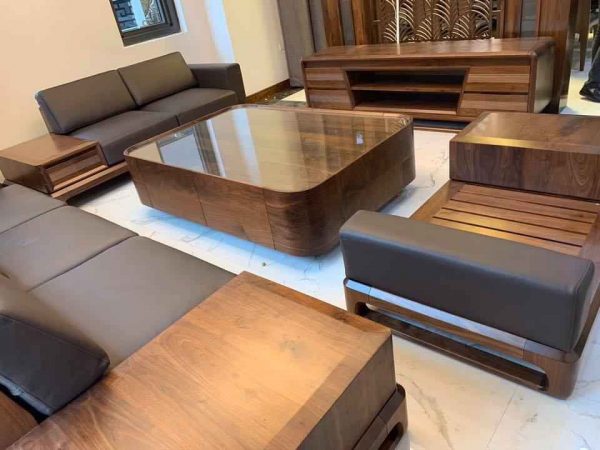 Mặt Bàn Sofa Gỗ Óc Chó 2020 - Hình ảnh 5
