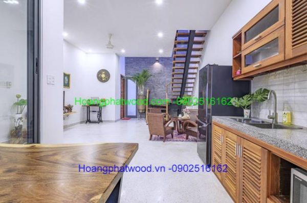 Tủ Bếp Gỗ Giả Tị - Hình ảnh 2