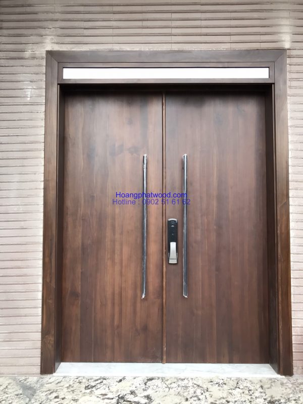 Cửa gỗ óc chó tại HCM - Hình ảnh 2