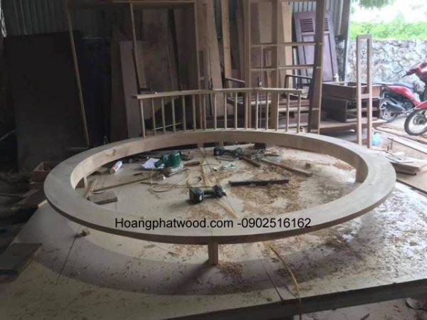 Mẫu giường ngủ tròn đẹp - Hình ảnh 5