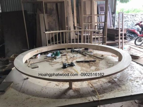 Mẫu giường ngủ tròn đẹp - Hình ảnh 4