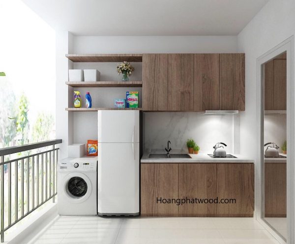 Nội thất gỗ căn hộ trọn gói - Hình ảnh 4