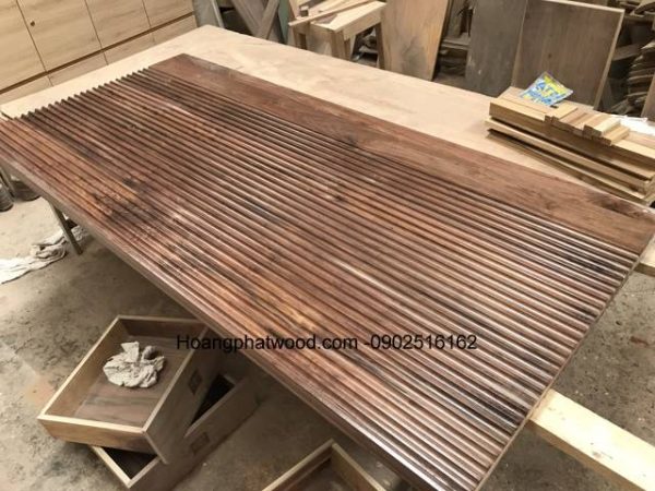 Cửa gỗ mộc óc chó - Hình ảnh 3