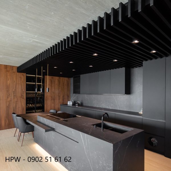 Tủ bếp gỗ teak - Hình ảnh 5