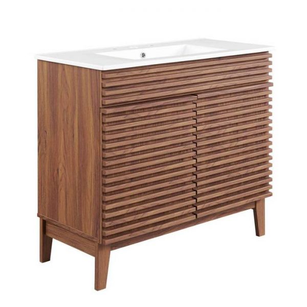 Tủ phòng tắm lavabo gỗ teak - Hình ảnh 5