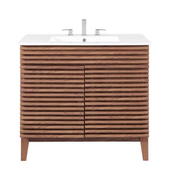 Tủ phòng tắm lavabo gỗ teak - Hình ảnh 2