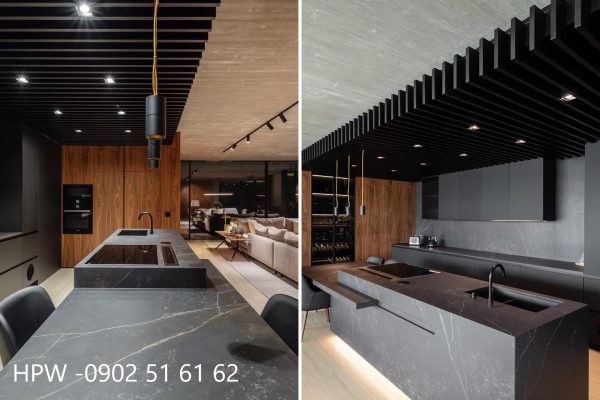 Tủ bếp gỗ teak - Hình ảnh 3