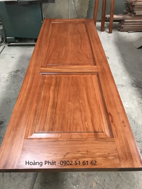 Cửa phòng gỗ gõ đỏ - Hình ảnh 5