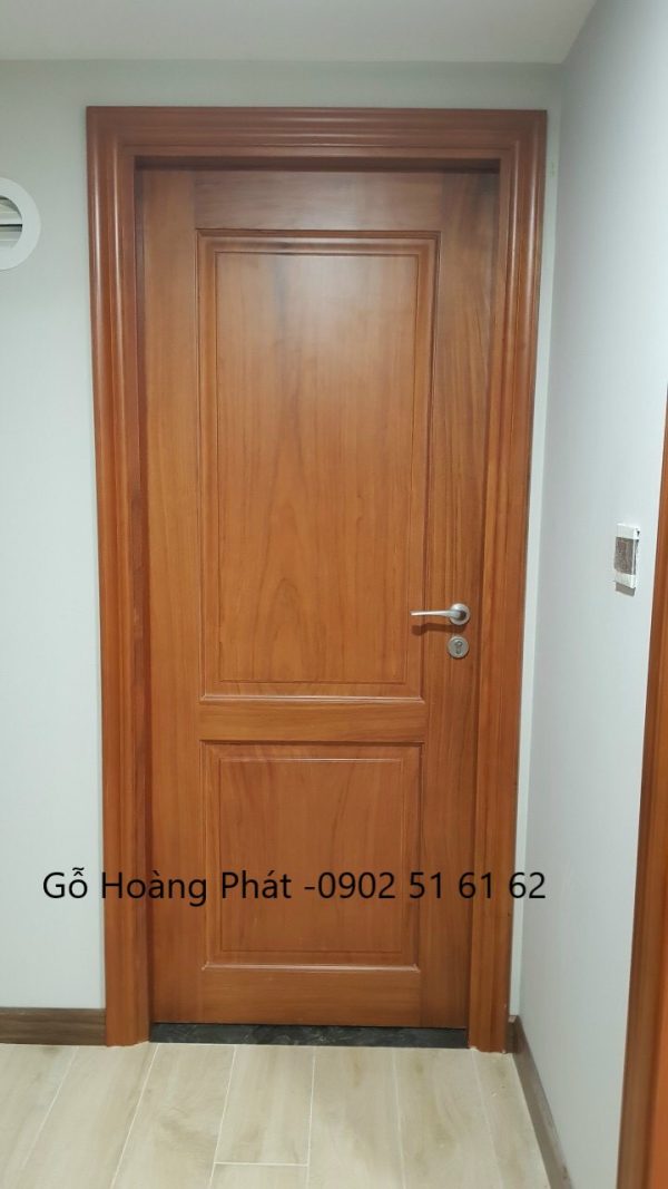 Cửa phòng gỗ gõ đỏ - Hình ảnh 8