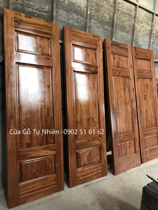 Cửa chính gỗ tự nhiên - Hình ảnh 12