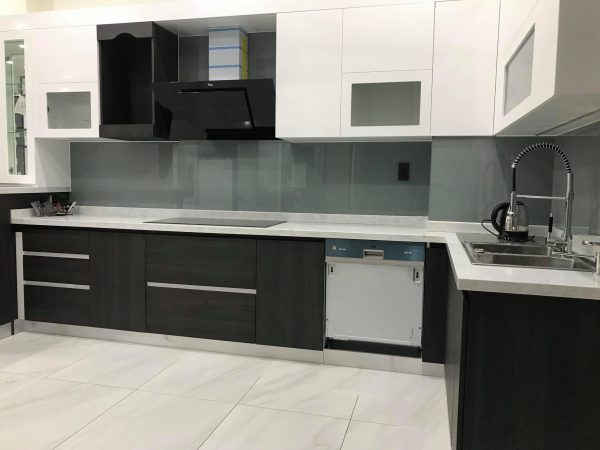 Nội thất tủ bếp óc chó - Hình ảnh 2