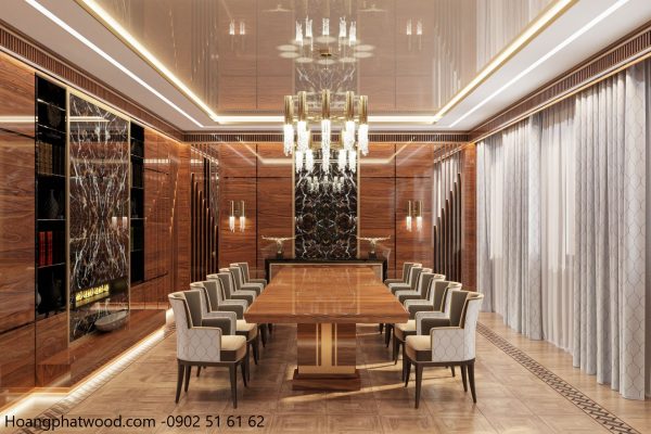 Bàn phòng họp tân cổ điển - Hình ảnh 2