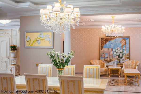 Bộ ghế ăn tân cổ điển - Hình ảnh 6