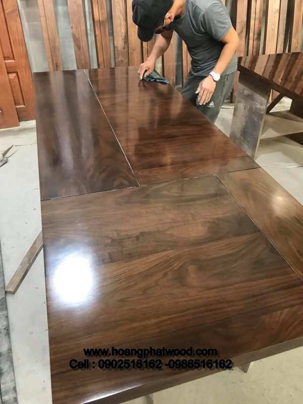 Cửa gỗ óc chó nguyên thủy - Hình ảnh 3