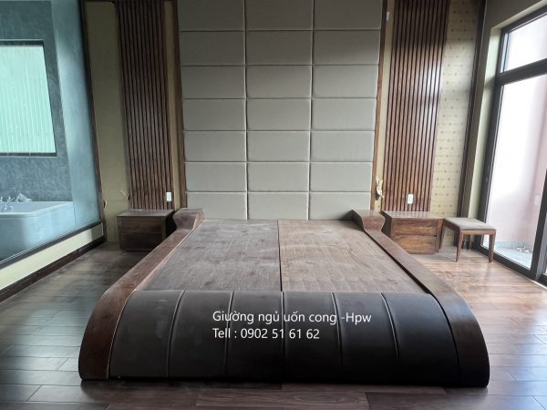 Mẫu giường ngủ phòng master