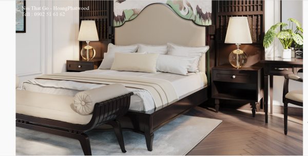 Nội thất Indochine Giường Ngủ - Hình ảnh 6