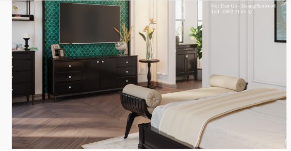 Nội thất Indochine Giường Ngủ - Hình ảnh 5