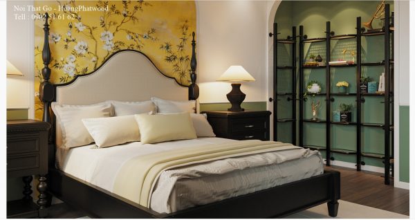 Nội thất Indochine Giường Ngủ - Hình ảnh 3