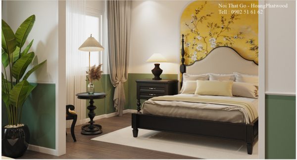 Nội thất Indochine Giường Ngủ - Hình ảnh 2