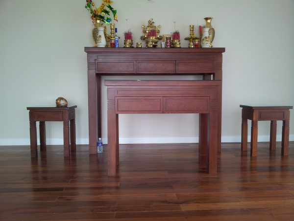 Thi công đồ gỗ phòng thờ - Hình ảnh 3