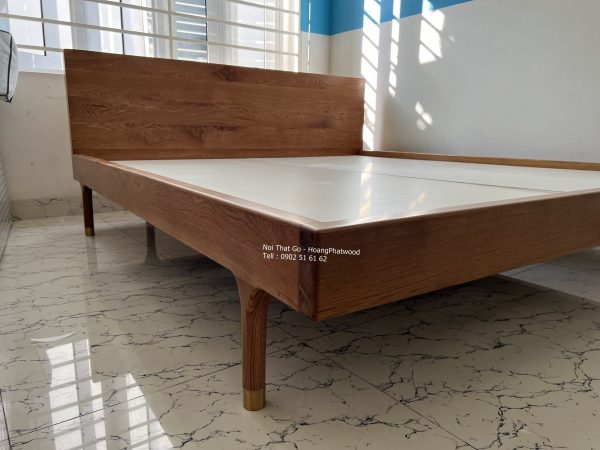 Bộ giường ngủ kiểu chân tròn - Hình ảnh 3
