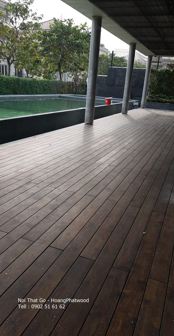 Sàn gỗ tự nhiên ngoài trời Teak wood - Hình ảnh 3