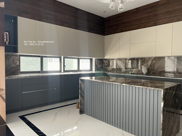 Trang trí lắp đặt tủ bếp gỗ - Hình ảnh 2