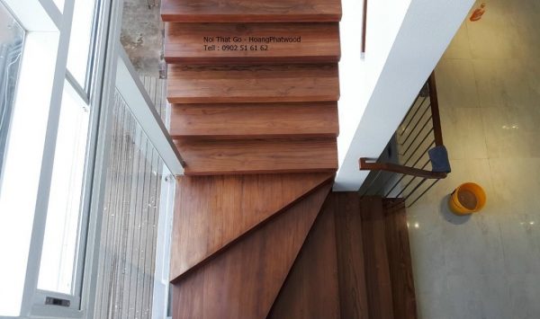 Báo giá cầu thang gỗ sồi - Hình ảnh 5
