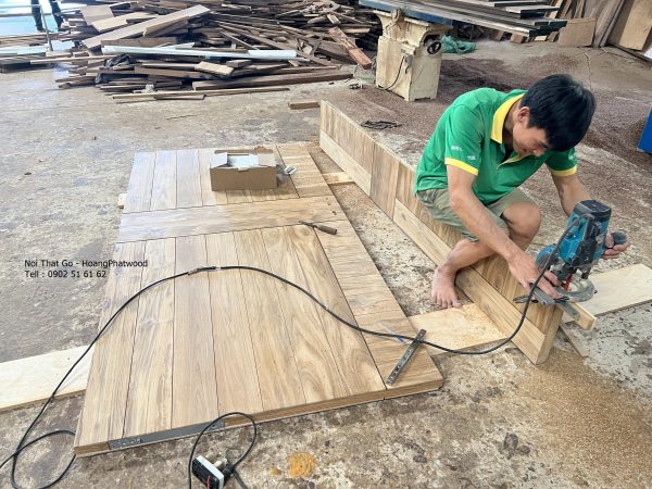Báo giá cửa gỗ teak ngoài trời - Hình ảnh 3
