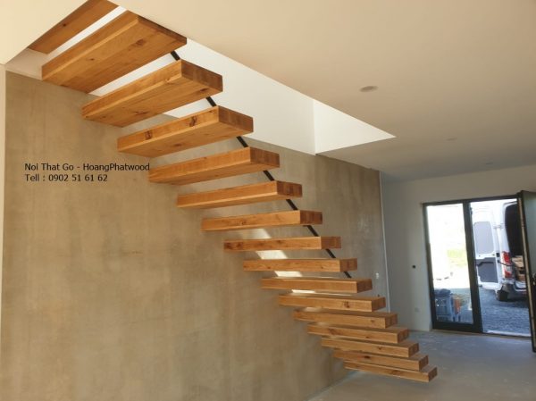 Gỗ óc chó làm bậc cầu thang 90mm - Hình ảnh 4