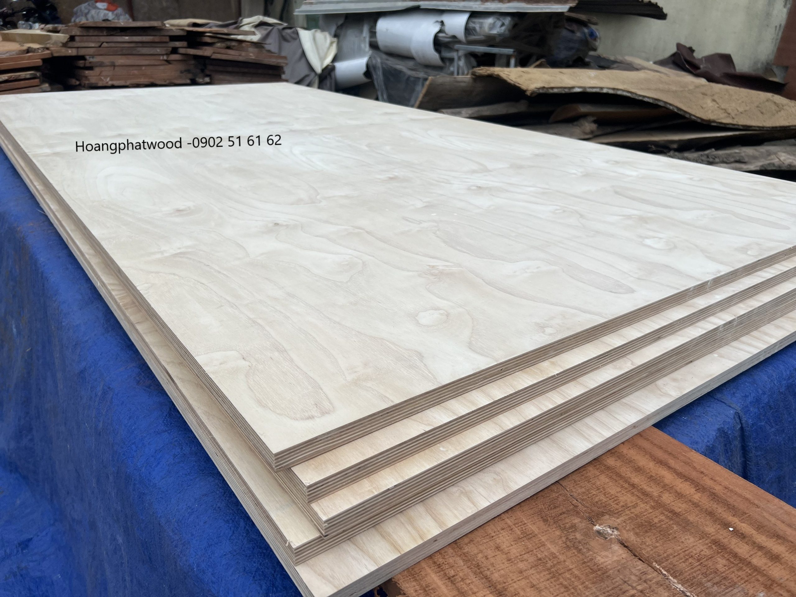 Cốt ván ép ruột cứng - Mặt gỗ tần bì