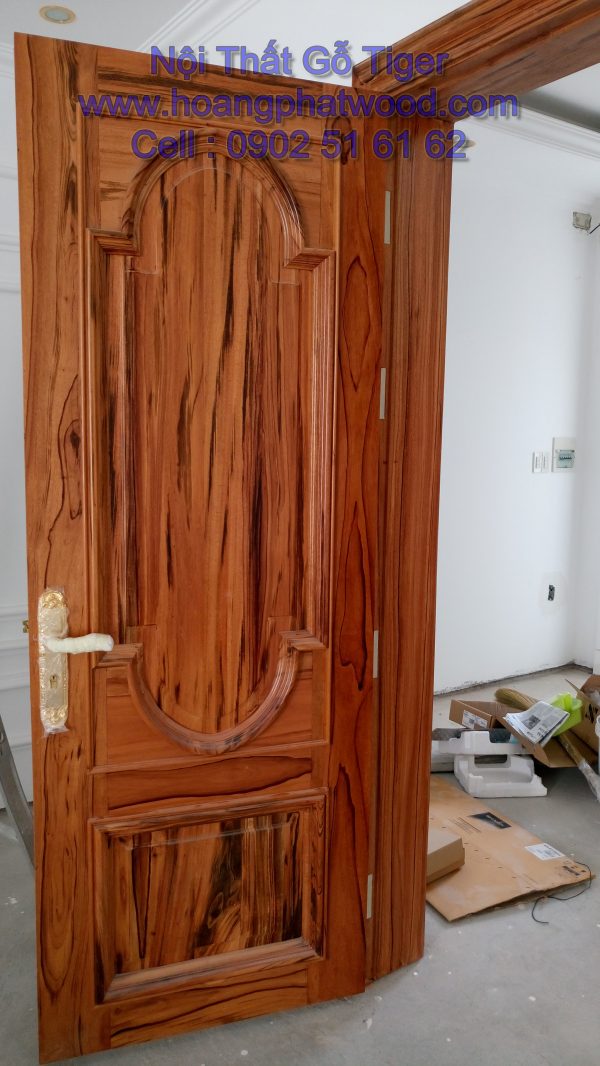 Cửa gỗ đẹp - Gỗ sồi tự nhiên Hoàng Phát Wood - Hình ảnh 4