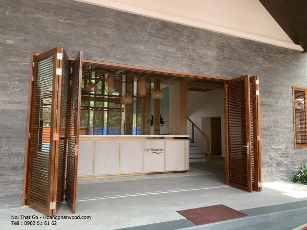 Bảng Giá Cửa Gỗ Teak Pano Kính - Hình ảnh 3