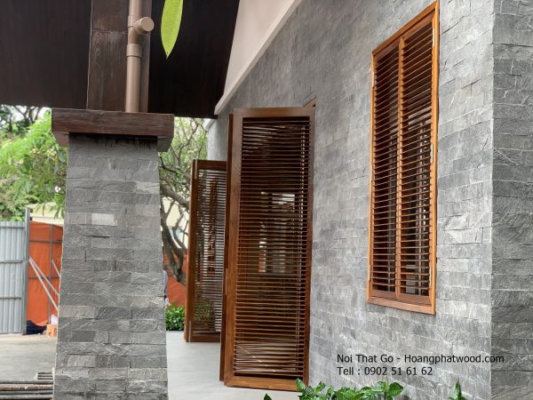 Bảng Giá Cửa Gỗ Teak Pano Kính - Hình ảnh 5