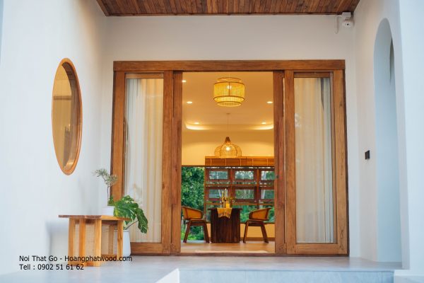 Gỗ Teak - Nội Thất Cửa Gỗ - Trần Gỗ - Giường Tủ - Hình ảnh 10