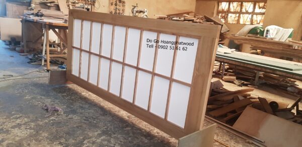 Cửa gỗ sồi giấy shoji nhật bản - Hình ảnh 4