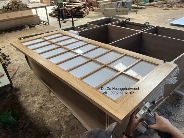 Cửa gỗ sồi giấy shoji nhật bản - Hình ảnh 8