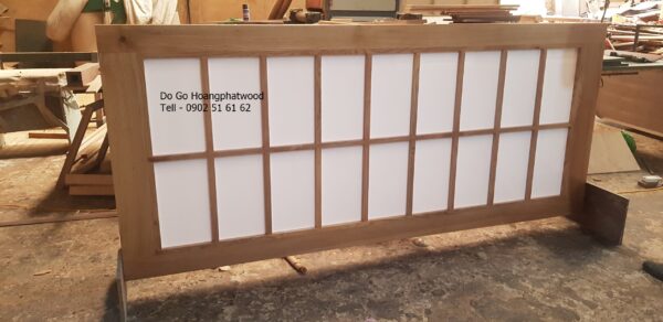 Cửa gỗ sồi giấy shoji nhật bản - Hình ảnh 3