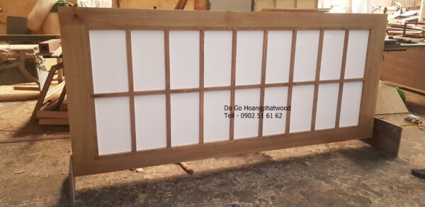 Cửa gỗ sồi giấy shoji nhật bản - Hình ảnh 2