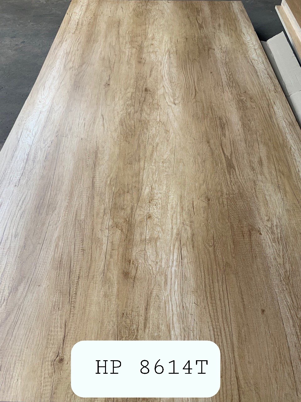 Plywood phủ melamine - Vân gỗ teak