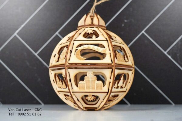 Sản phẩm Decor gỗ Laser - CNC
