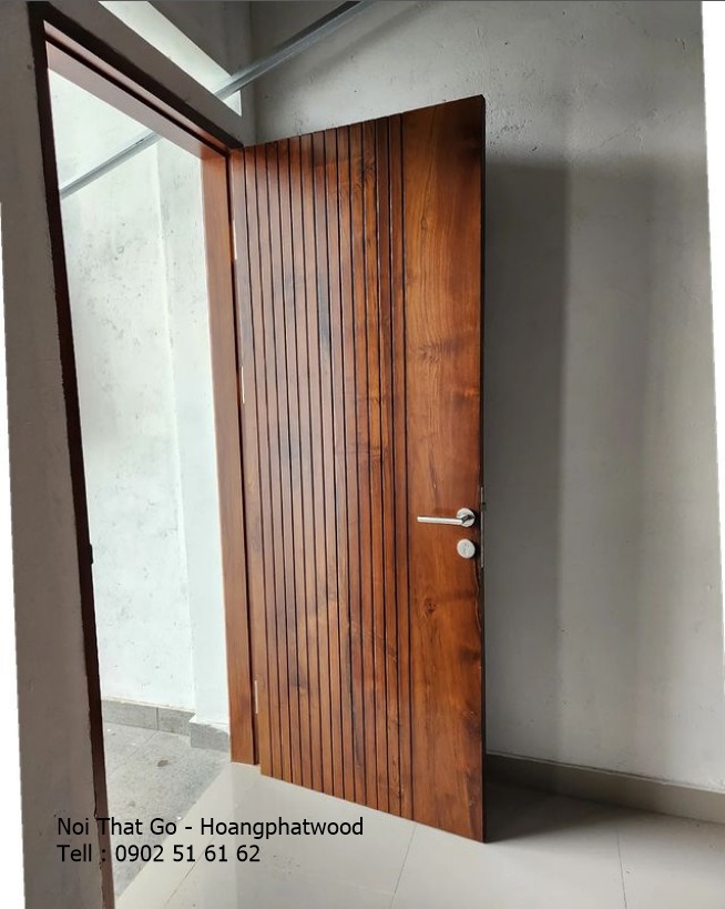 Cửa thông phòng - chạy ron âm dọc hiện đại