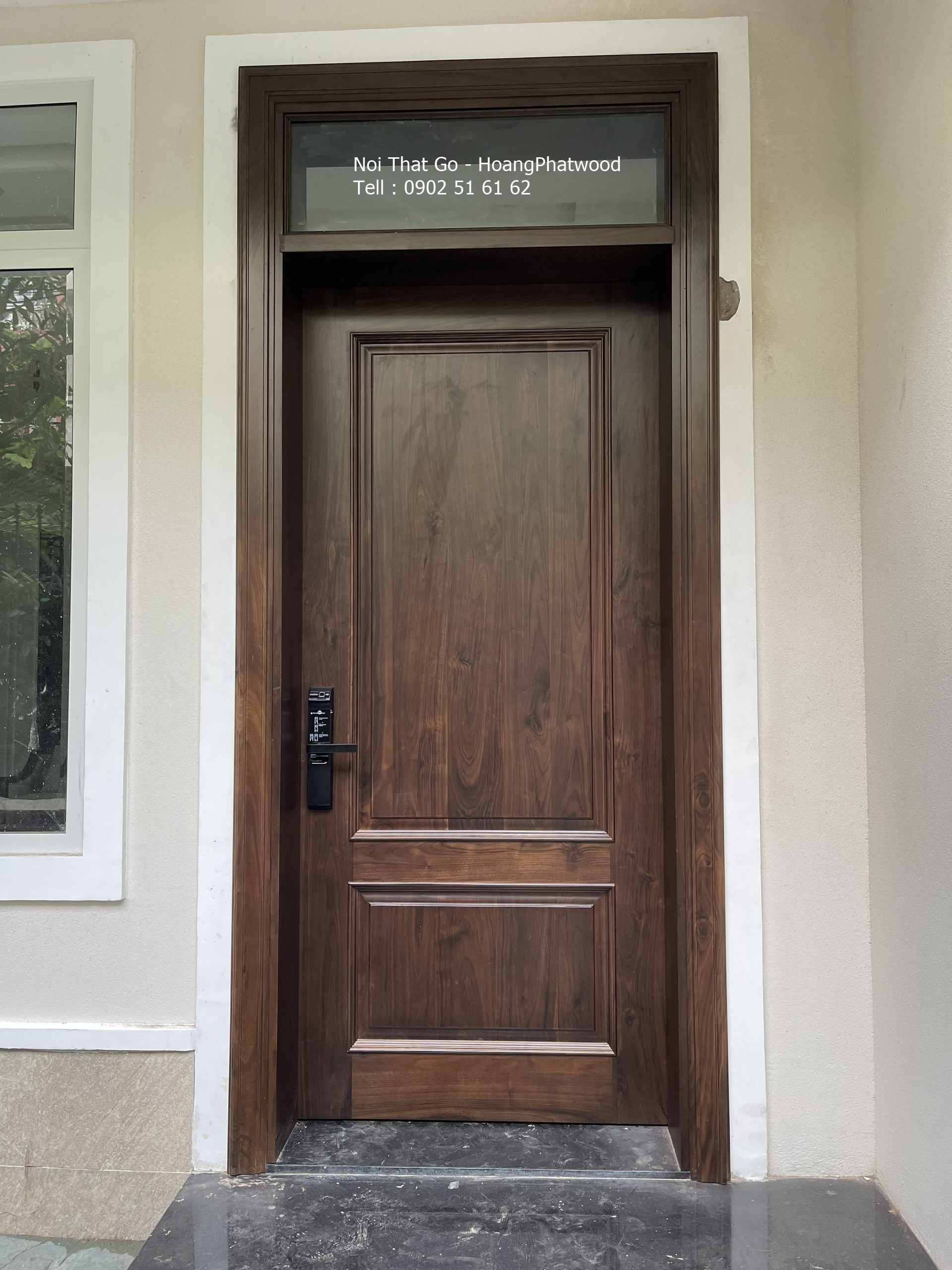 Mẫu Cửa gỗ đẹp năm 2026 - Gỗ Óc Chó