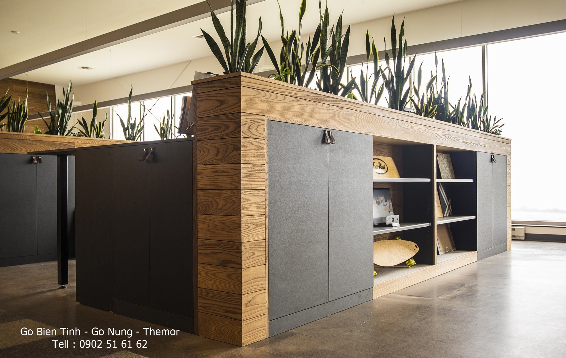 Gỗ biến tính - Gỗ gia nhiệt làm Sàn gỗ - ốp CửaNội thất tủ bếp gỗ biến tính