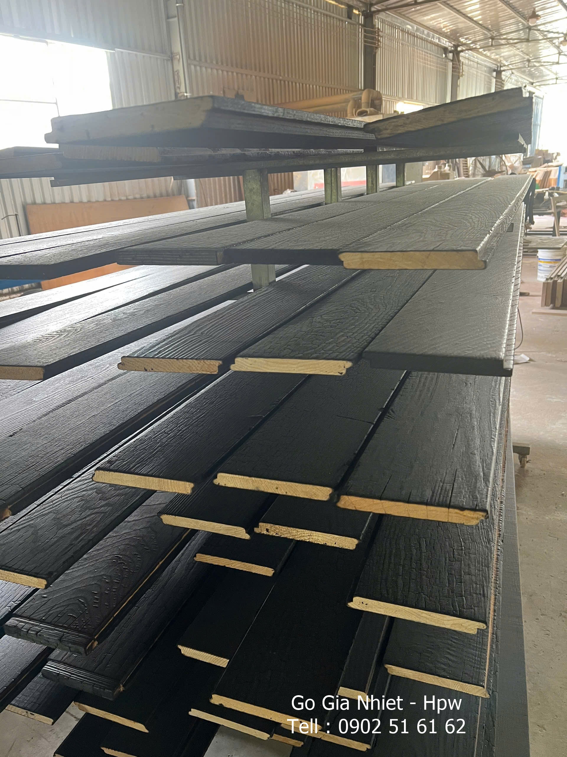 Phôi sàn gỗ đốt Ash - Nung 